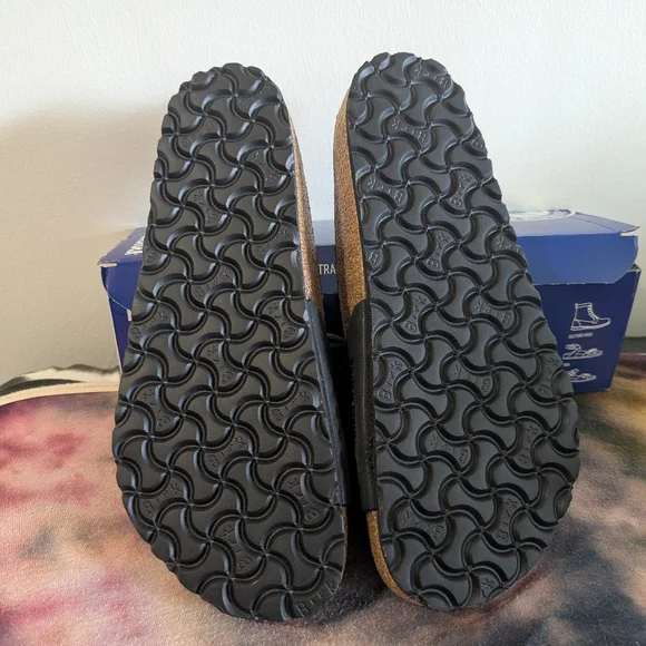 Birkenstock Madrid Big Buckle Sandals - Black EU 41/ L 10/ M 8 - Picture 3 of 9